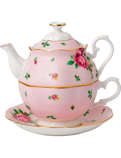 Shop Royal Albert New Country Roses Tea For One Set