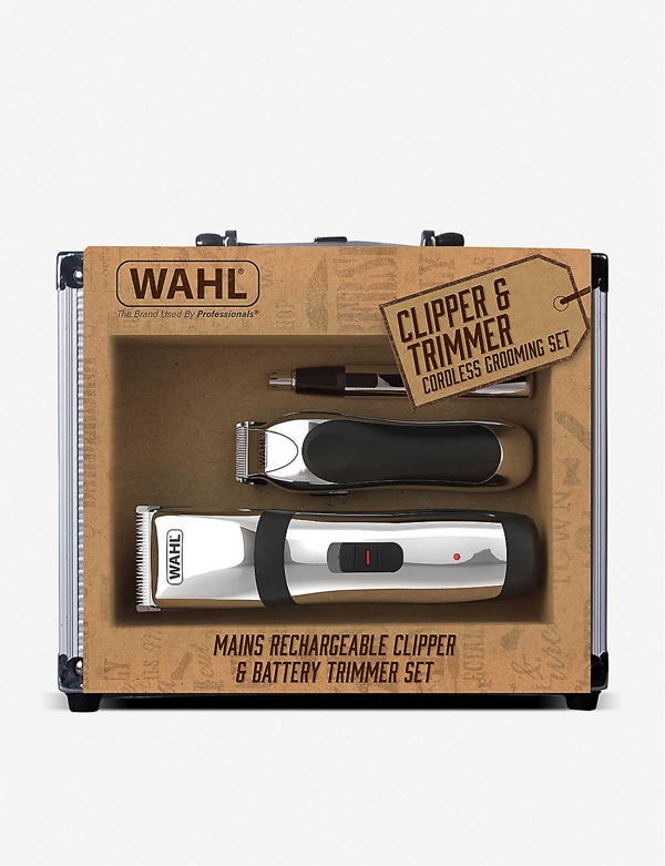 wahl cordless grooming set