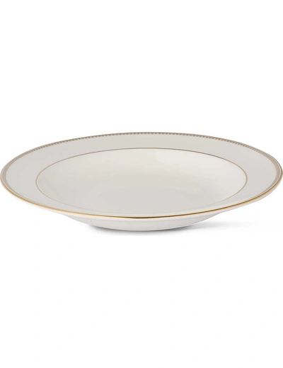 Vera Wang Wedgwood Lace Gold Soup Plate