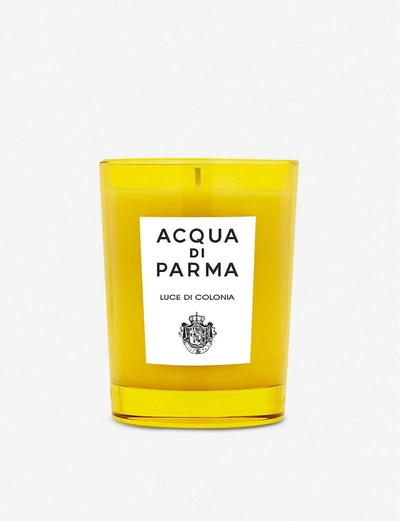 Shop Acqua Di Parma Luce Di Colonia Scented Candle 200g