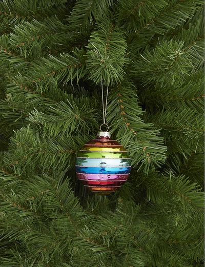 Shop Christmas Rainbow  Bauble Decoration