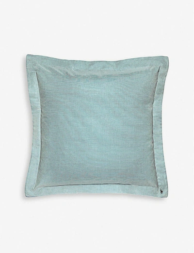 Polo Ralph Lauren Evergreen Oxford Square Cotton Oxford Pillowcase 65x65cm Square In Evergreen