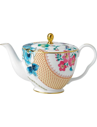 Wedgwood Butterfly Bloom 1l Teapot With $20 Credit