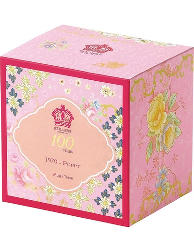 Royal Albert 100 Years 1970 Mug Poppy