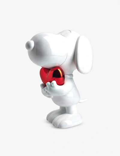 Shop Leblon Delienne Limited Edition Snoopy Heart Life-size Chrome Figurine 95cm