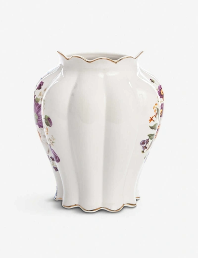Shop Seletti Hybrid Melania Bone China Porcelain Vase 23cm