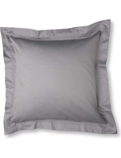 Yves Delorme Platine Triomphe Square Pillowcase Square In Platine