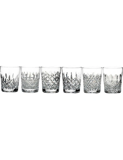 Shop Waterford Lismore Connoisseur Heritage Double Old Fashioned Tumblers Set Of Six