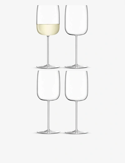 Shop Lsa Borough Set Of Four Wine Glasses