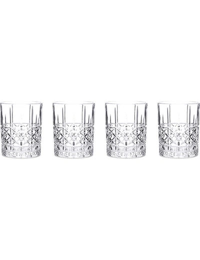 Waterford Marquis Brady Double Old-fashioned Tumblers Set Of 4
