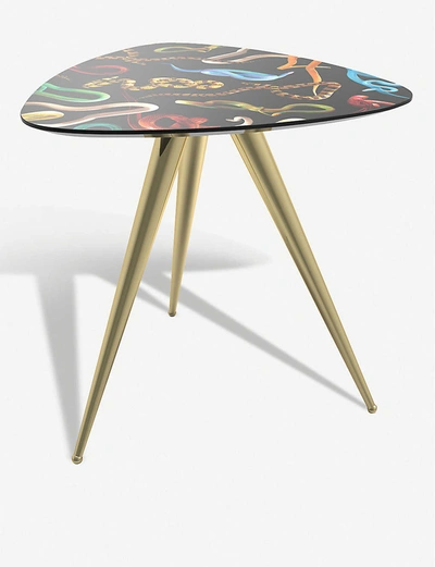 Seletti Snakes Wooden Side Table 48cm