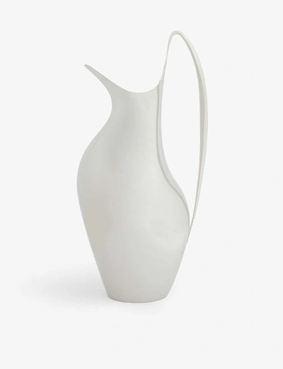 Shop Georg Jensen White Henning Koppel Mirror Polished Pitcher 1.9l