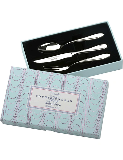 Arthur Price Sophie Conran 3-piece Stainless Steel Child Set