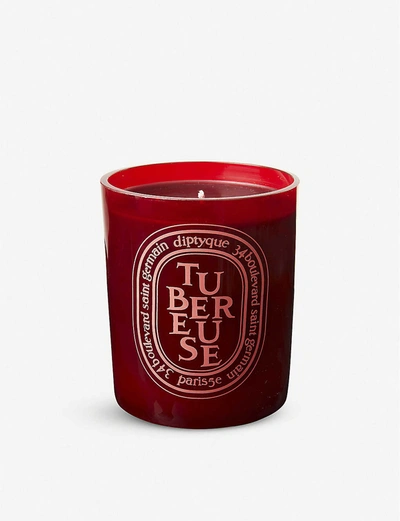 Shop Diptyque Floral Tubereuse Rouge Large Scented Candle, Size: In Na