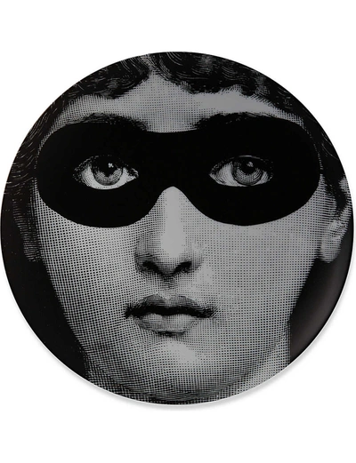 Shop Fornasetti Masked Eyes Wall Plate