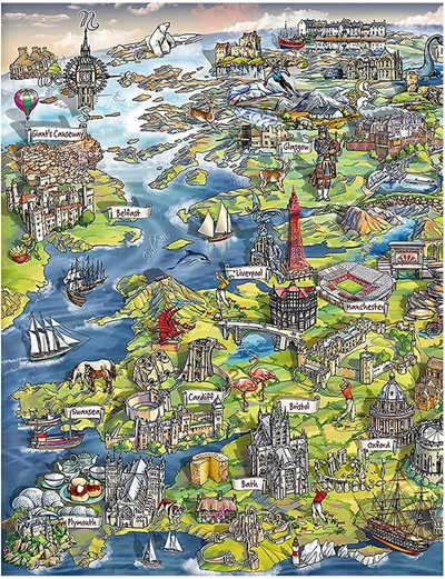 Shop Puzzles Gibsons Beautiful Britain 1000-piece Jigsaw Puzzle