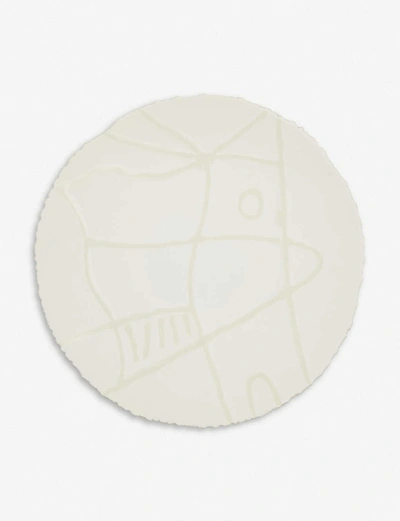 Shop Agnes Sandahl Abstract Glazed Ceramic Plate 30cm