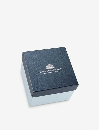 Arthur Price Embossed Silver-plated Bottle Coaster In Silver (silver)