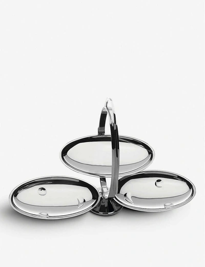 Shop Alessi Anna Gong Folding Stainless Steel Cake Stand