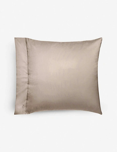 Shop Ralph Lauren Home Cape Tan Langdon Cotton-sateen Pillowcase 65x65cm