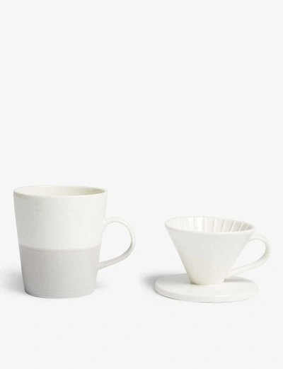 Shop Royal Doulton Coffee Studio Porcelain Single Pour Over Mug Set