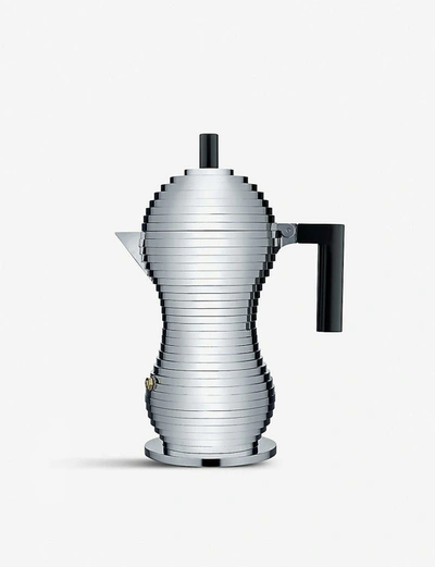 Shop Alessi Nocolor Pulcina Aluminium Casting Espresso Coffee Maker 26cm