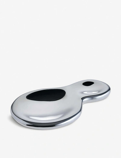 Alessi T-1000 Stainless Steel Spoon Rest In Nocolor