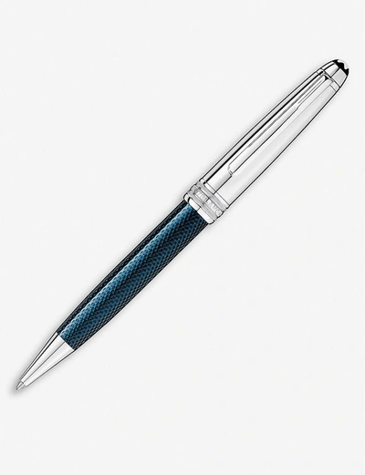 Shop Montblanc Meisterstuck Blue Hour Solitaire Ballpoint Pen