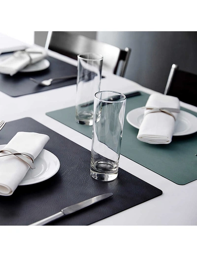 Lind Dna Sqaure Leather Table Mat