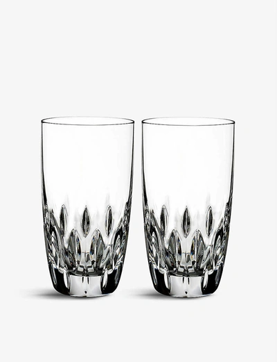 Shop Waterford Enis Highball Crystal Glasses Set Of Two