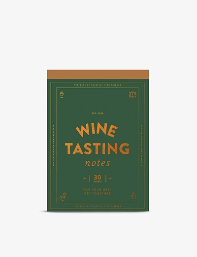 Shop Christmas Wine Tasting Notes 30 Tear-out Sheets