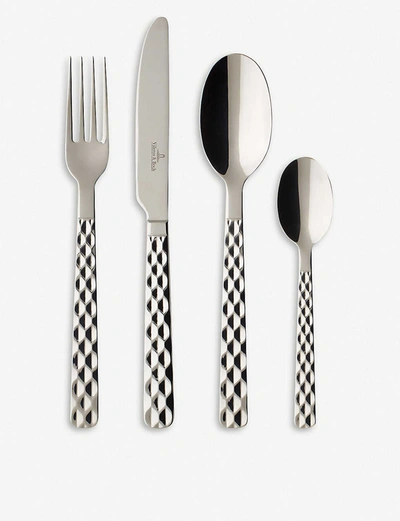 Shop Villeroy & Boch Silver Boston 24-piece Stainless Steel Cutlery Set