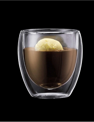 Bodum Pavina Double Wall Glass 250ml In Clear