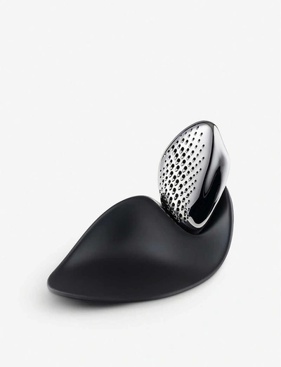 Shop Alessi Nocolor Forma Stainless Steel And Melamine Cheese Grater