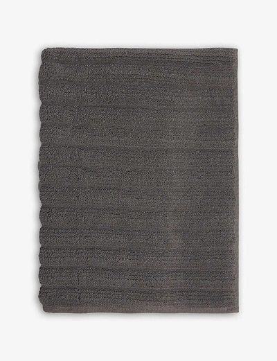 The White Company Hydrocotton Bath Mat 80x50cm In Slate