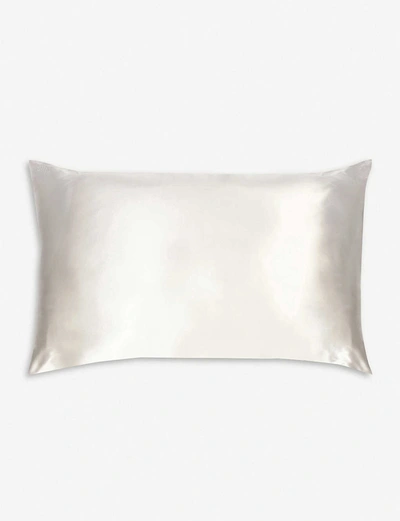 Shop Slip White King Silk Pillowcase 51x91cm