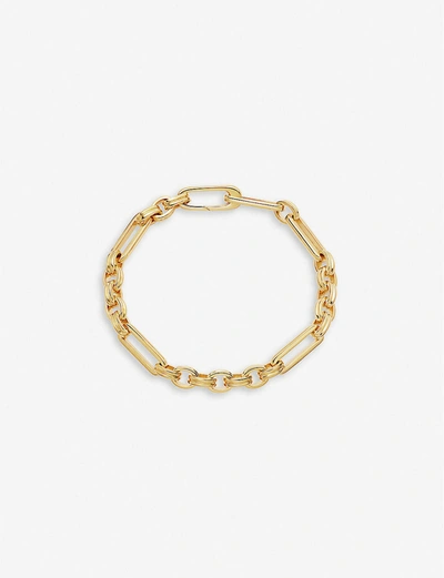 Shop Missoma Women's Gold Axiom 18ct Yellow Gold-plated Brass Bracelet