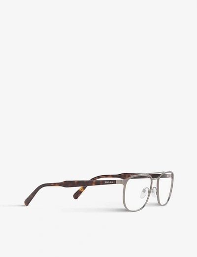 Shop Prada Pr 54xv Square-frame Optical Glasses