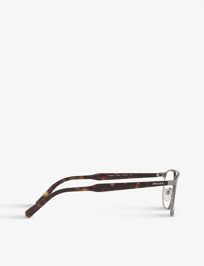 Shop Prada Pr 54xv Square-frame Optical Glasses