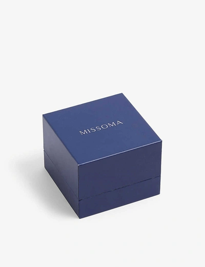 Missoma Womens Gold Mini Tunnel 18ct Yellow Gold-plated Vermeil Sterling-silver Hoop Earrings In Gold