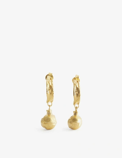 Shop Alighieri Fragments On The Shore 24ct Gold-plated Earrings