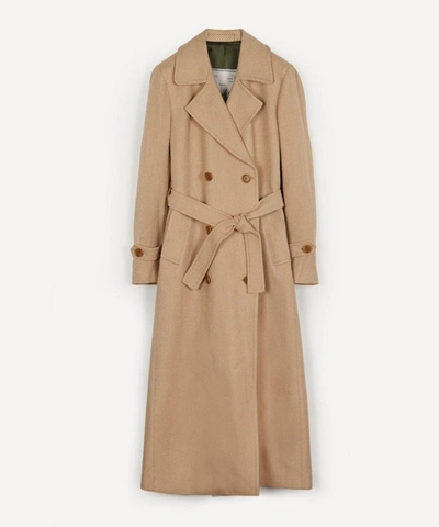 Shop Giuliva Heritage Collection Christie Trench Coat In Sand