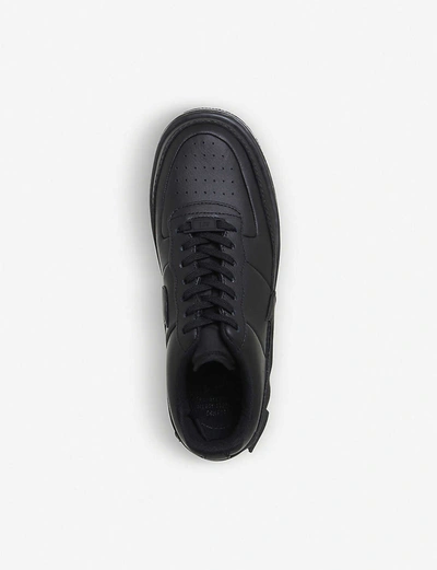 Shop Nike Air Force 1 Jester Xx Leather Trainers In Black Mono