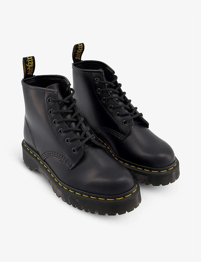 Dr. Martens 101 Bex Leather Ankle Boots In Black | ModeSens