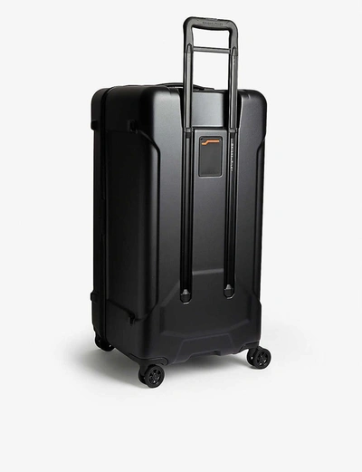 Shop Briggs & Riley Black Torq Hard-case Four-wheel Suitcase