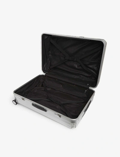 Samsonite Lite-box Alu Aluminium Suitcase 76cm In Aluminium