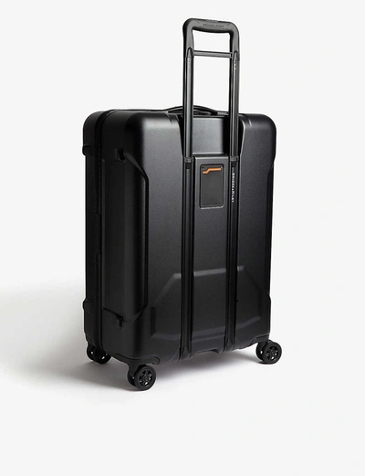 Shop Briggs & Riley Torq Hard Case 4-wheel Suitcase 70cm In Black