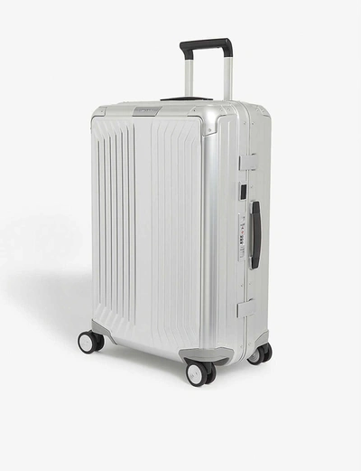 Shop Samsonite Aluminium (silver) Lite-box Alu Aluminium Hard Case 4 Wheel Cabin Suitcase