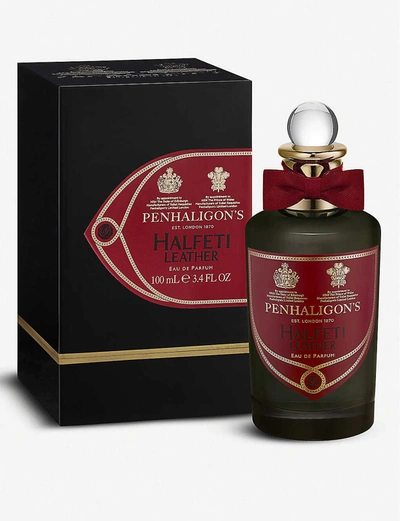 Shop Penhaligon's Penhaligons Mens Star Print Halfeti Leather Eau De Parfum, Size: