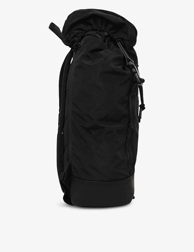 Shop Diesel F-suse Padded Shell Backpack In Black